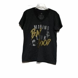 Disney Parks Villain Tee Making Bad Look Good Sz L